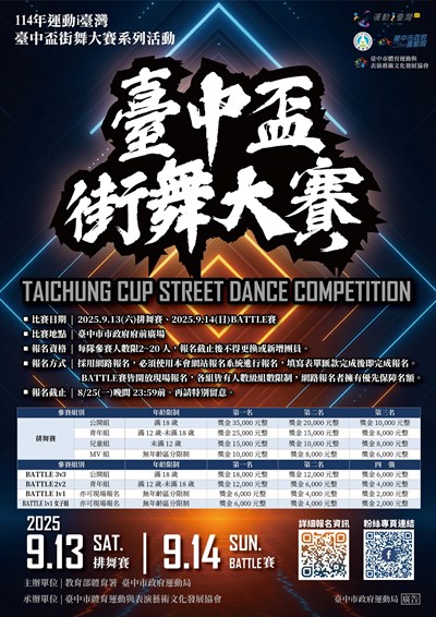 臺中盃街舞大賽
